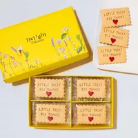 Delight Patisserie Big Thanks Shortbread Cookies Box | Sur La Table