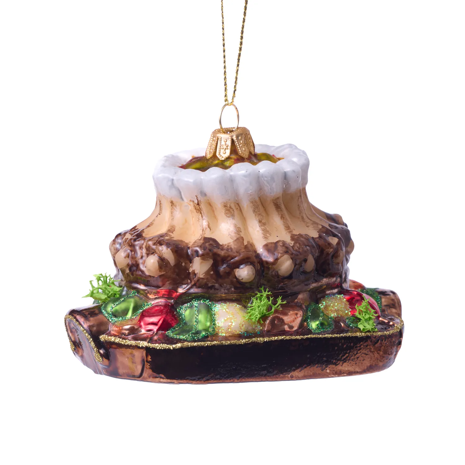 Sur la table Crown Roast Ornament