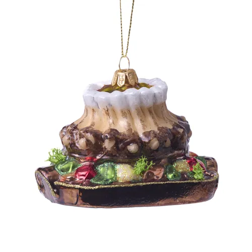 Sur la table Crown Roast Ornament