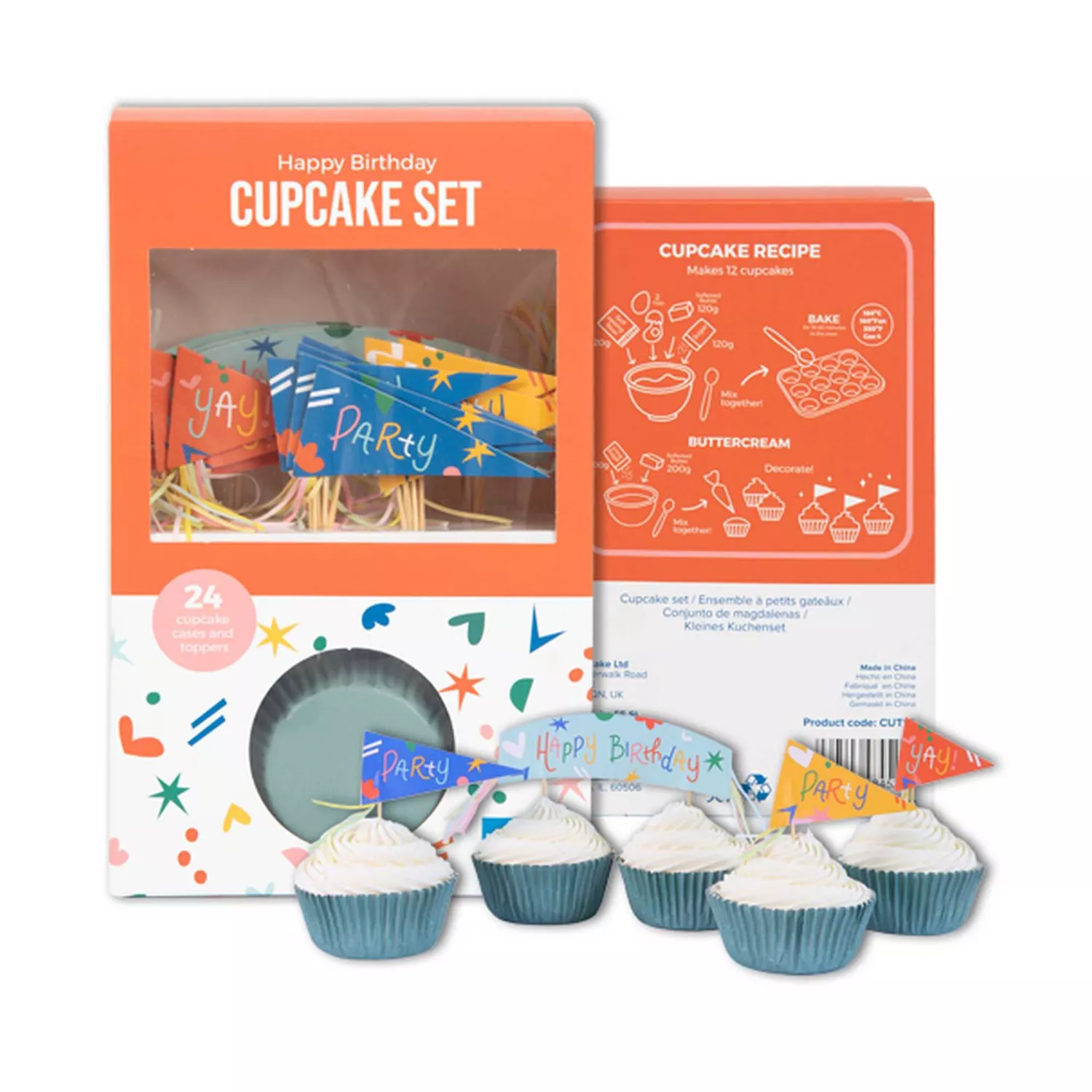 PME Happy Birthday Cupcake Kit