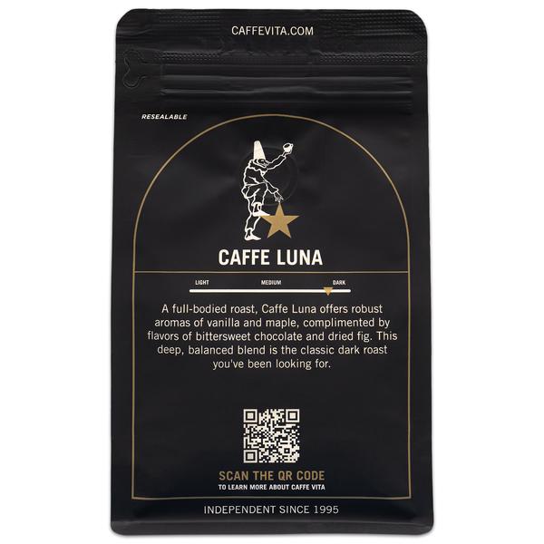 Caffe Vita Caffe Luna Dark Roast Coffee - thumbnail 2