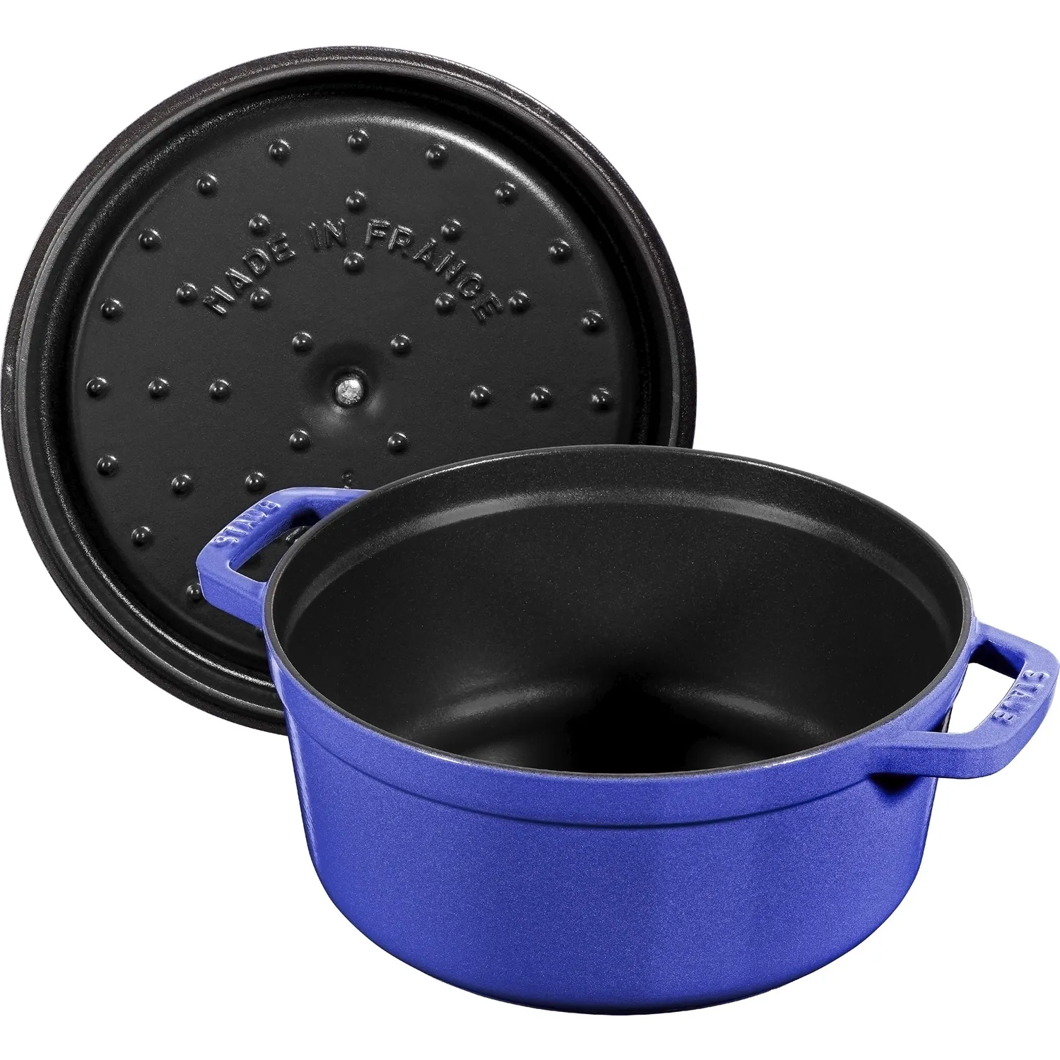 Staub Round Wide Dutch Oven, 4 qt.