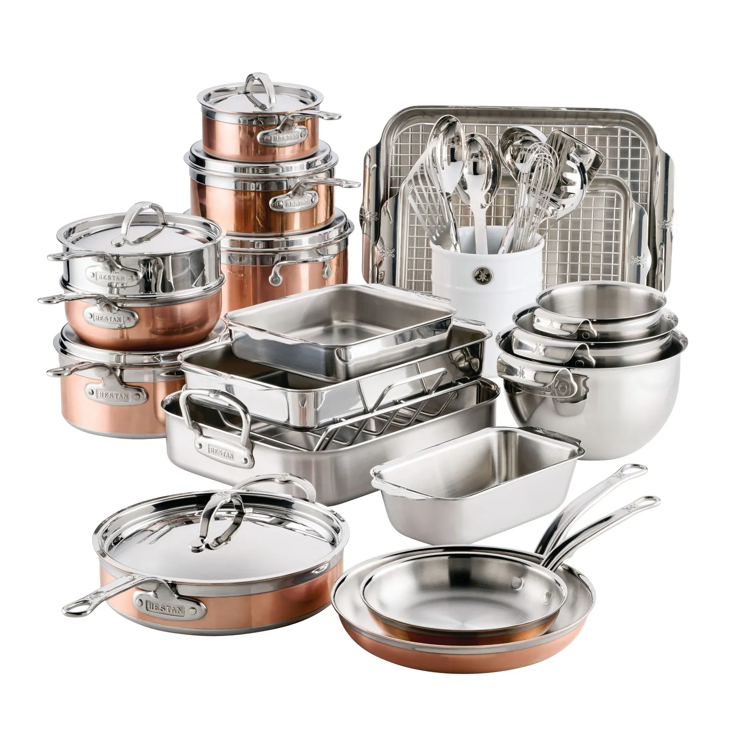 Hestan CopperBond 34-Piece Cookware Set