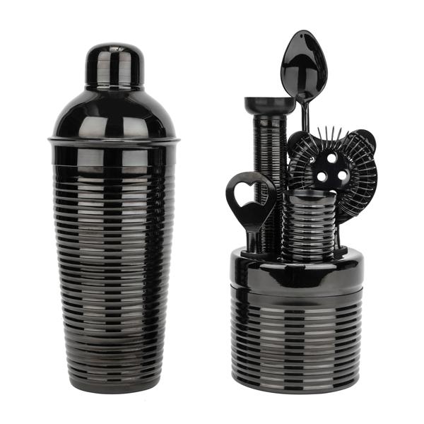 French Home Ribbed 7-Piece Bar Tool Set