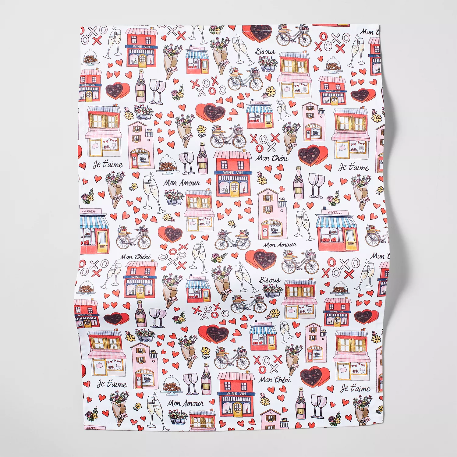 Sur La Table Valentine's Day Kitchen Towel