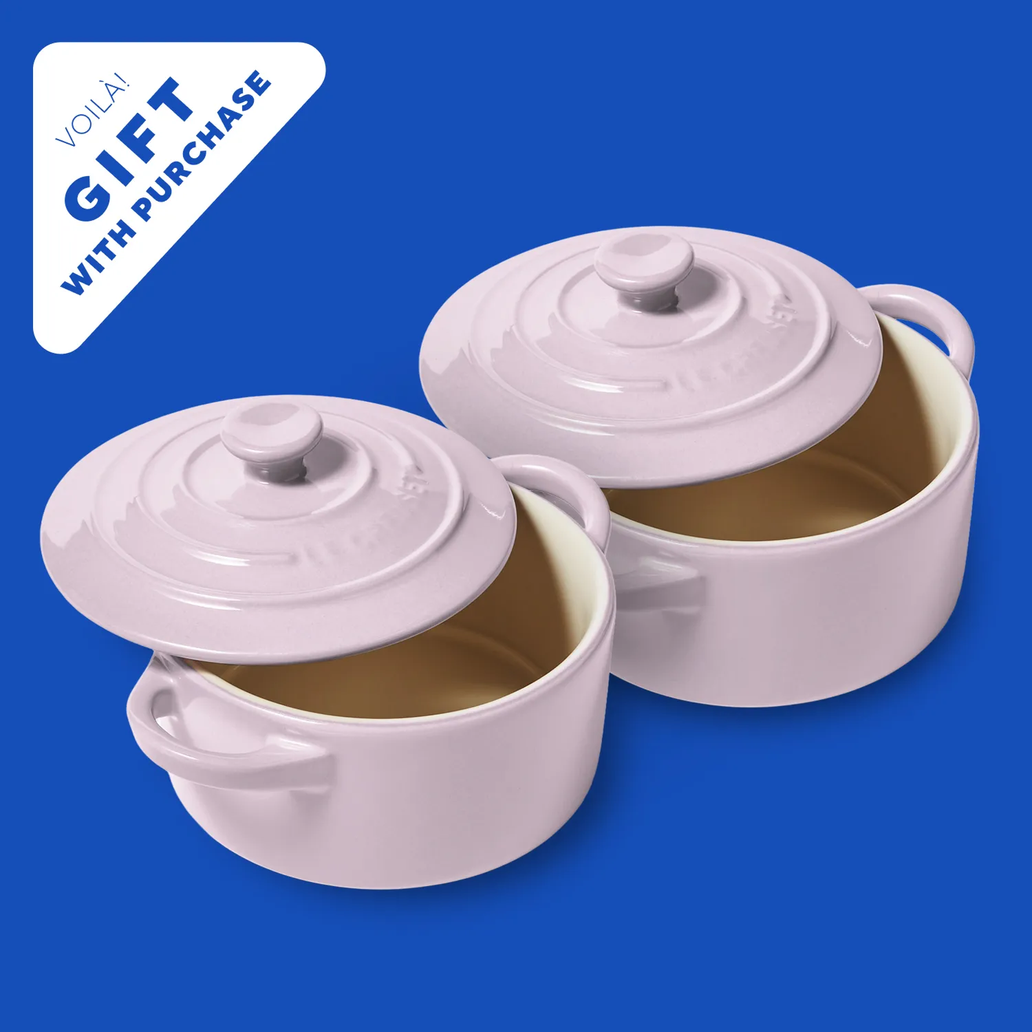 Soufflé Two Ways + Le Creuset Shallot Mini Cocotte, Set of 2 - image 2
