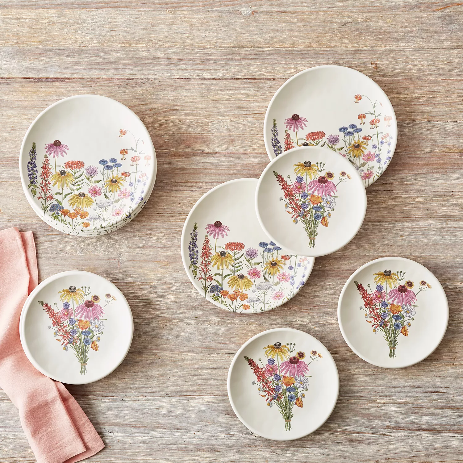 Sur La Table Floral Melamine Measuring Cups 4 ct