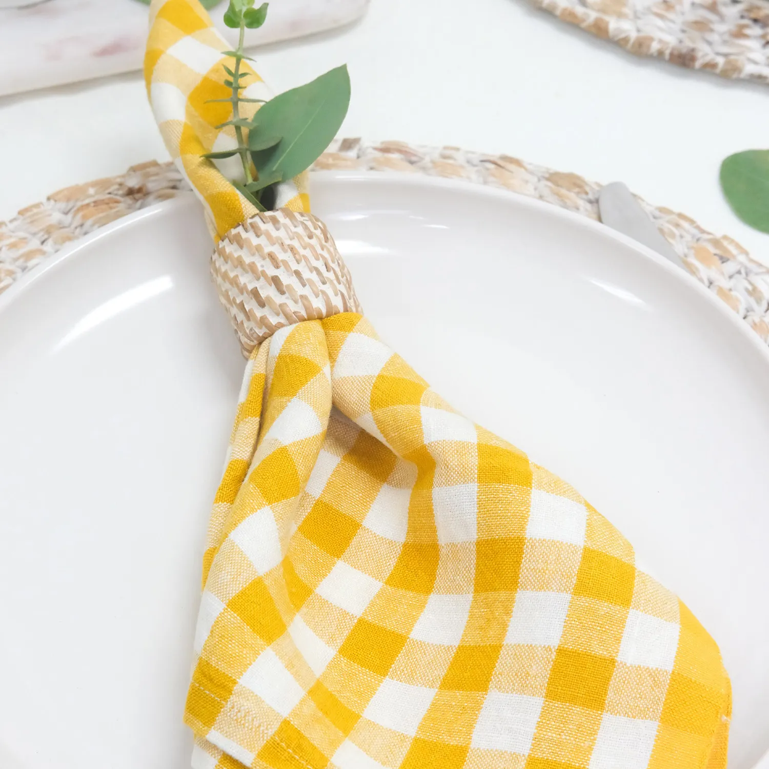 Caravan Picnic Linen Napkins, Set of 4