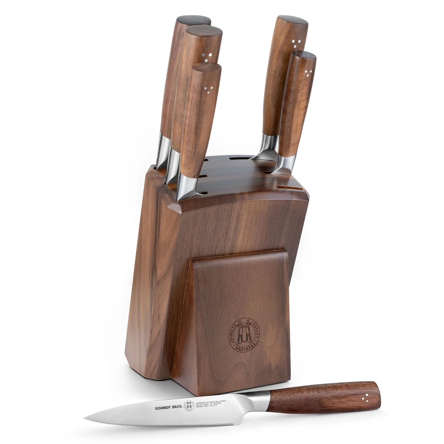 Schmidt Brothers Delta 7-Piece Knife Block Set