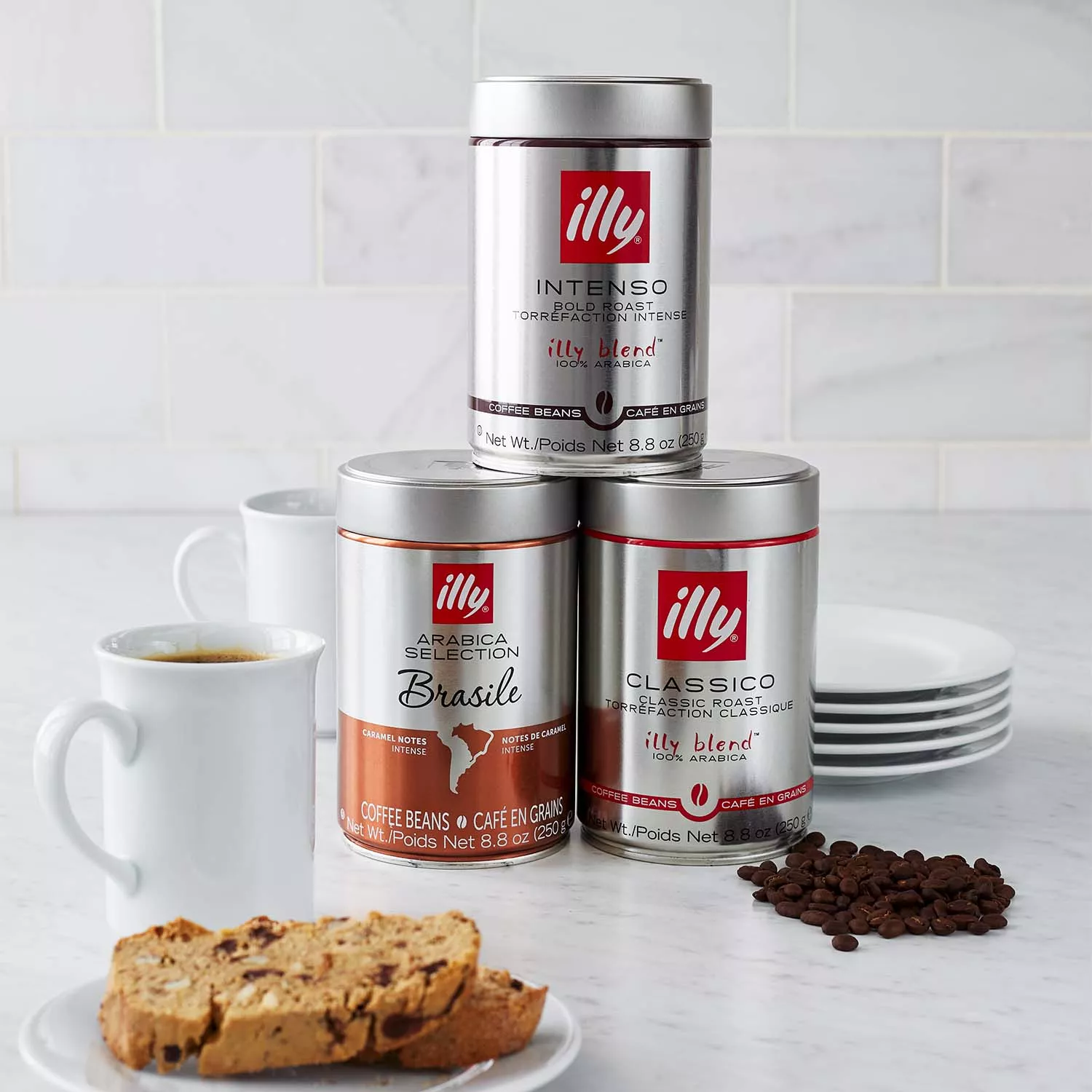 illy Whole Bean Classico Medium Roast Coffee 