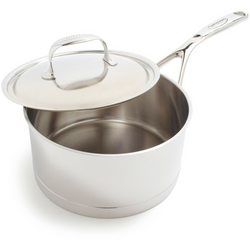 Cuisinart Contoured 2-quart Pour Spout Saucepan with Cover - Silver