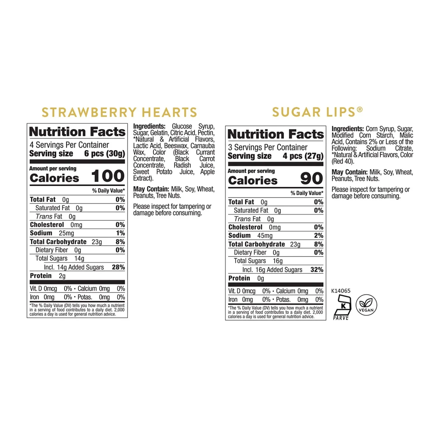 Sugarfina 2-Piece Valentine's Day Heart Candy Bento Box