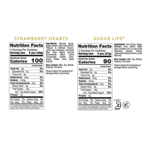 Sugarfina 2-Piece Valentine's Day Heart Candy Bento Box