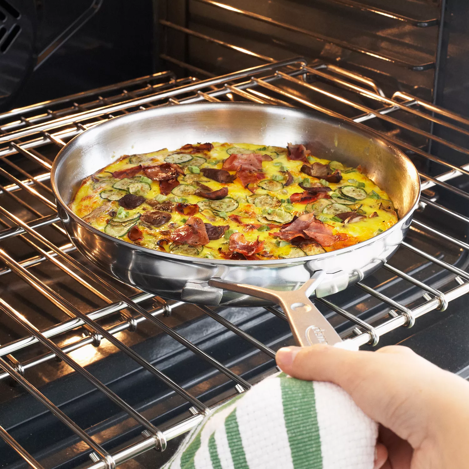 Demeyere Industry5 Stainless Steel Skillets