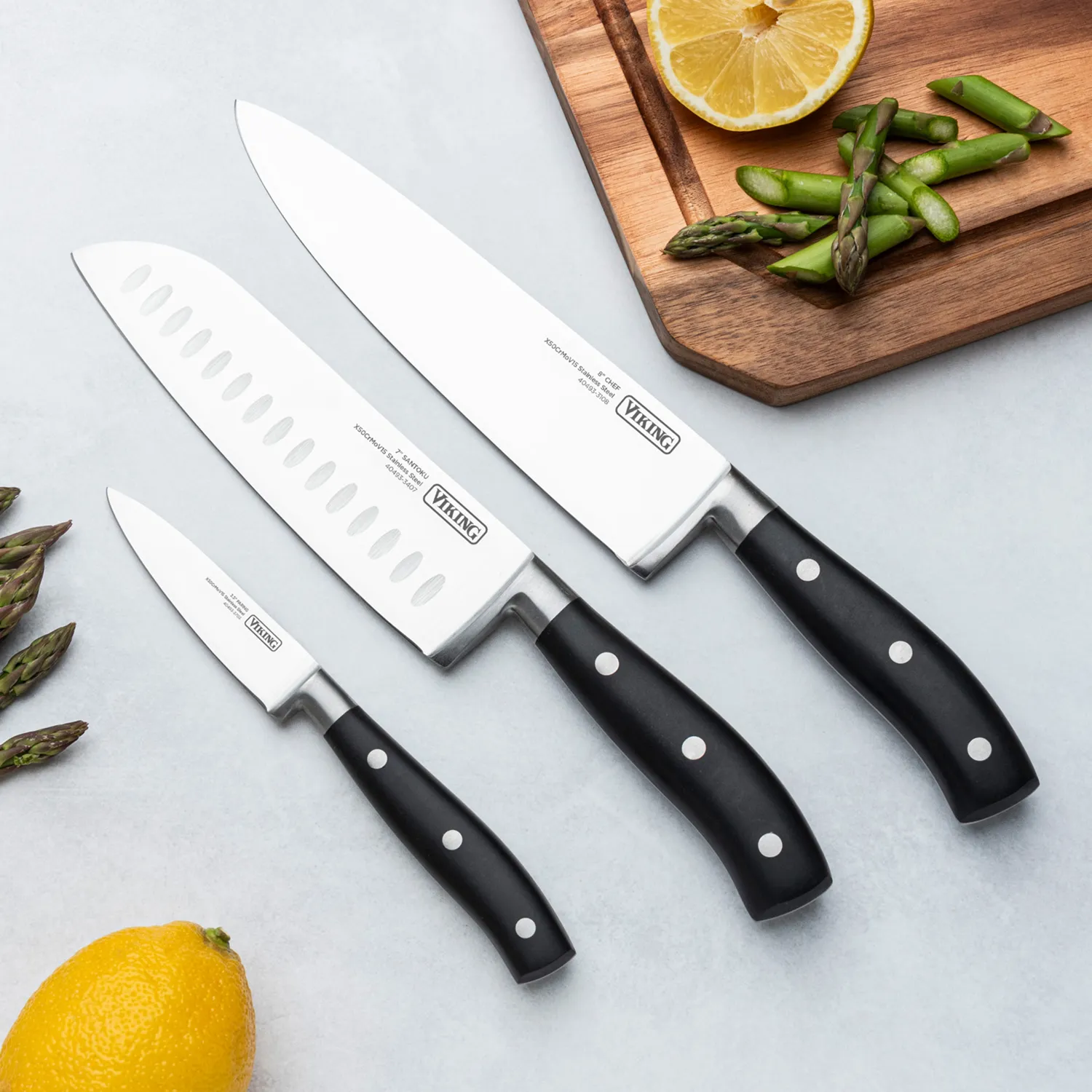 Viking 3-Piece Chef's Prep Knife Set