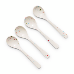 Sur La Table Ice Cream Outdoor Melamine Spoons, Set of 4