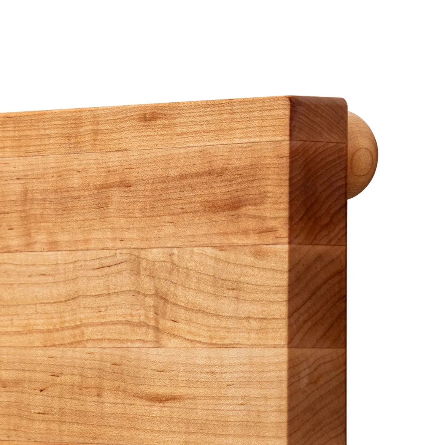John Boos Maple Edge-Grain Square Serving Boards w/ Feet, 1.5" Thick