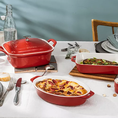 Staub Stoneware 4-Piece Baking Dish Set