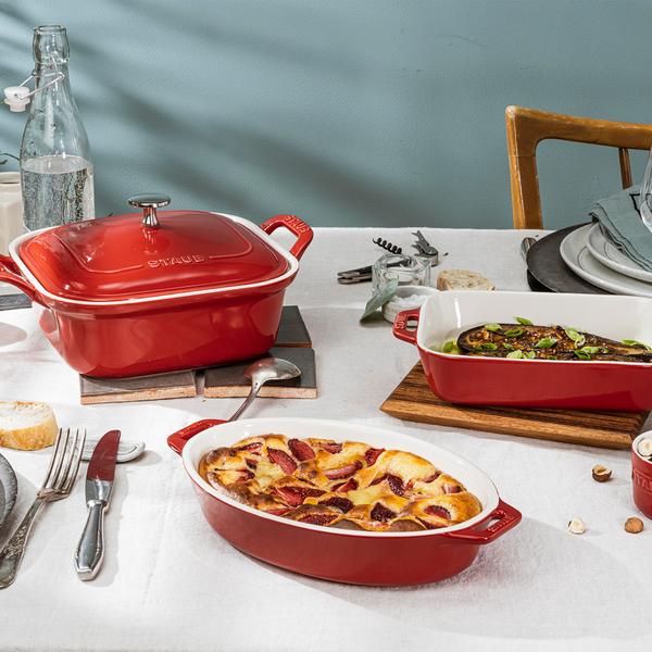 Staub Stoneware 4-Piece Baking Dish Set - thumbnail 4