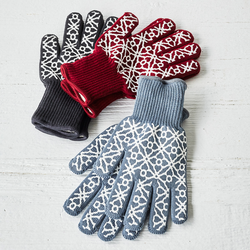 Sur La Table Small Tile Oven Gloves, Set of 2
