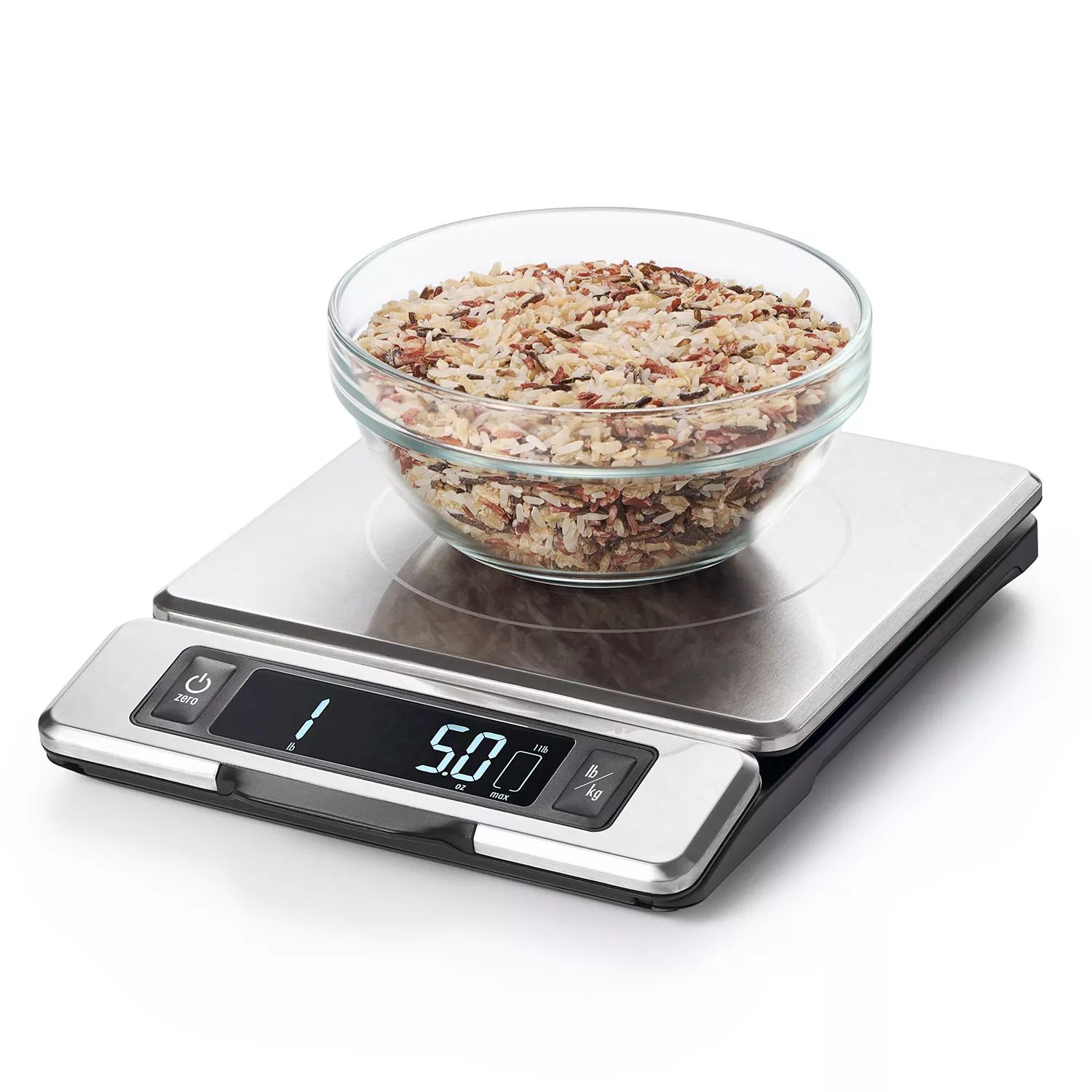 OXO 11-lb. Stainless Steel Scale with Pull-Out Display
