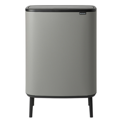 Brabantia Bo Touch Top Hi Can, 60 L The 60 L trashcan holds a lot of trash without looking like a huge trashcan