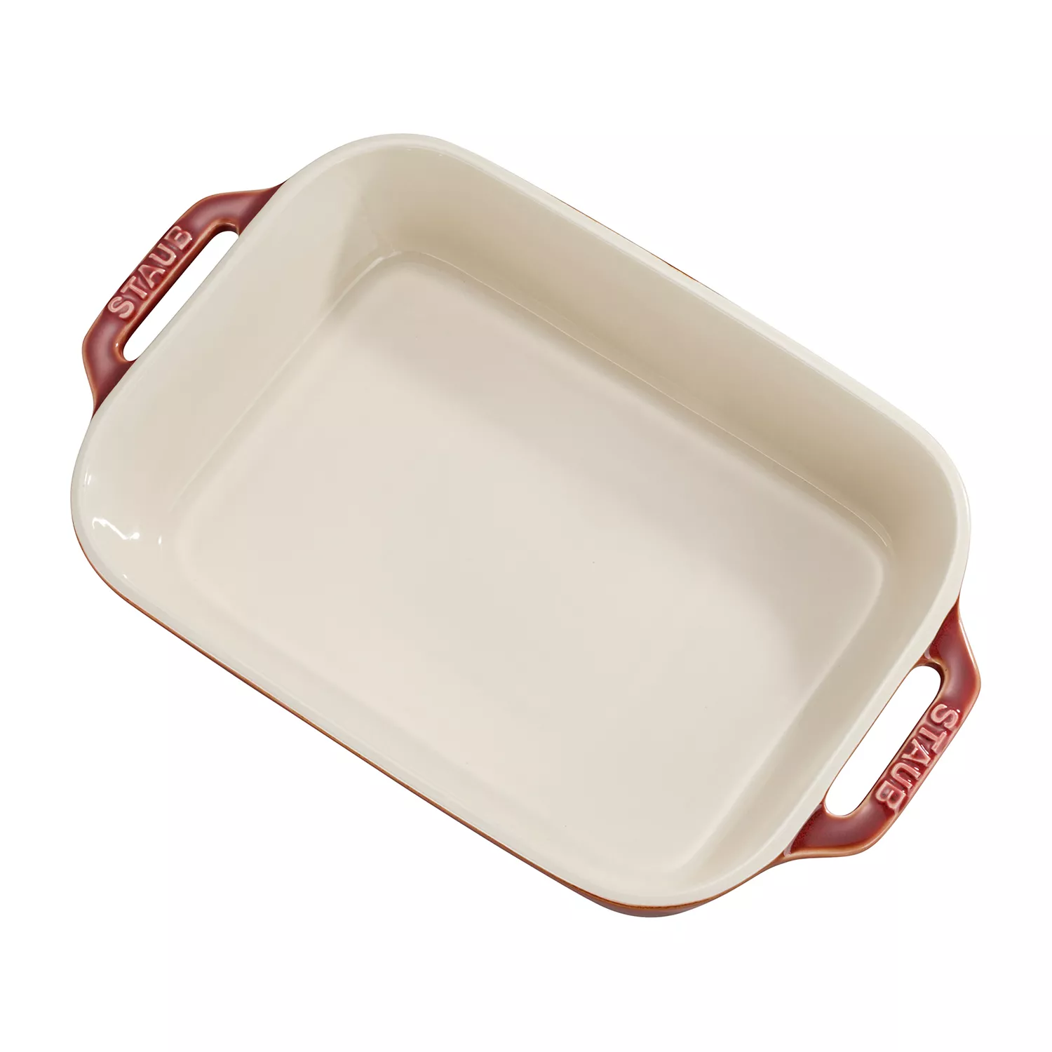 Staub Stoneware 2-Piece Rectangular Baker Set
