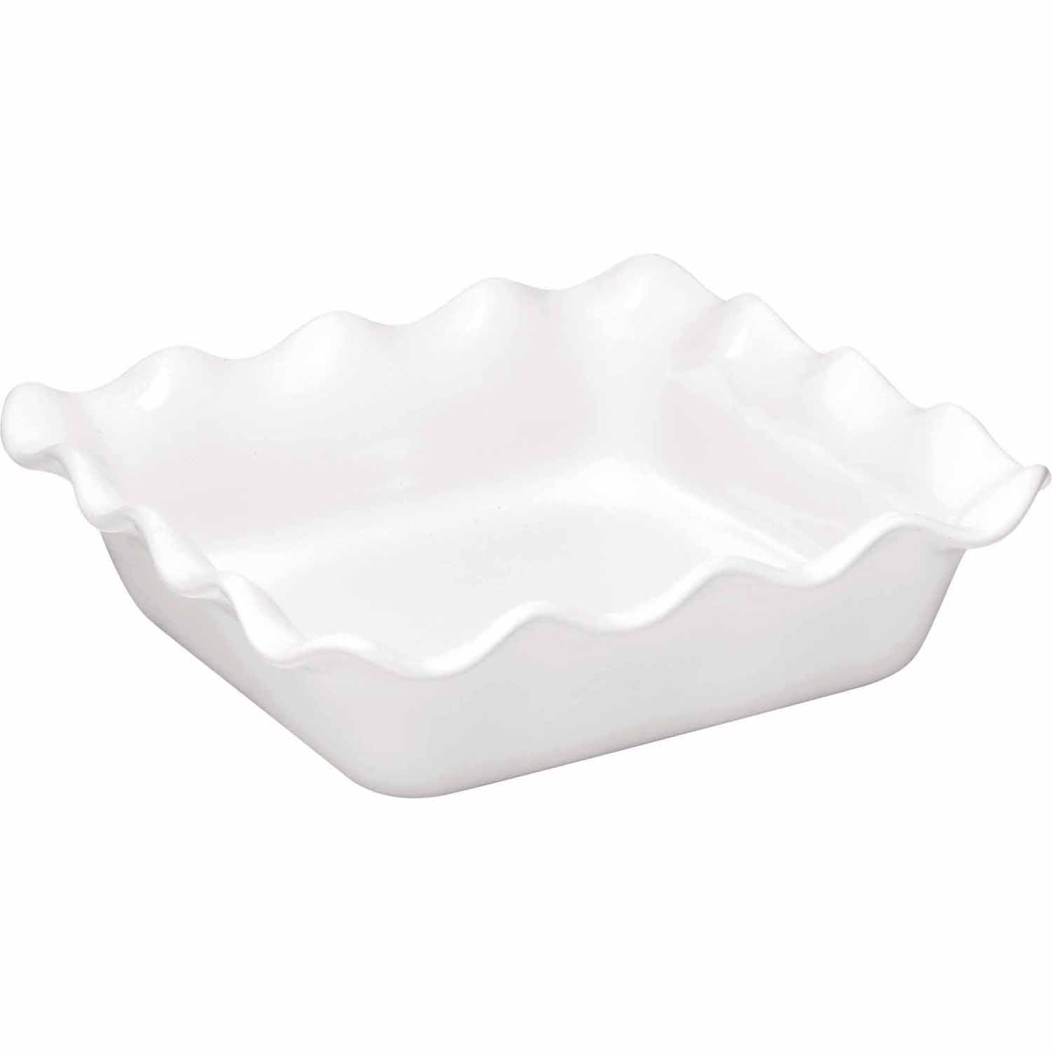 Emile Henry Square Ruffle Baker