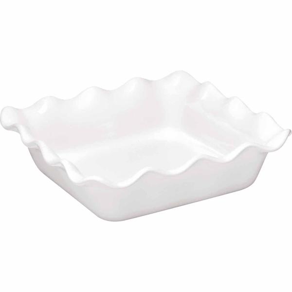 Emile Henry Square Ruffle Baker