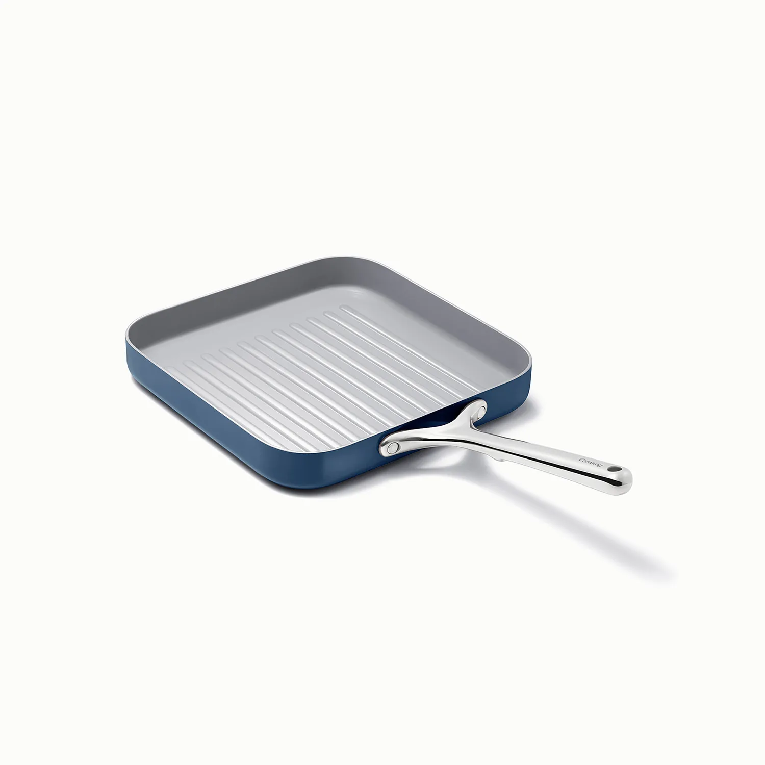 Caraway Ceramic Nonstick Square Grill Pan, 11"