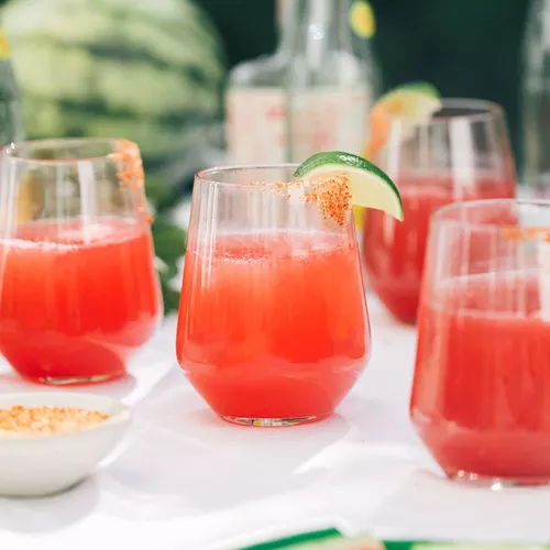 Picnic Watermelon Mezcal Spritz