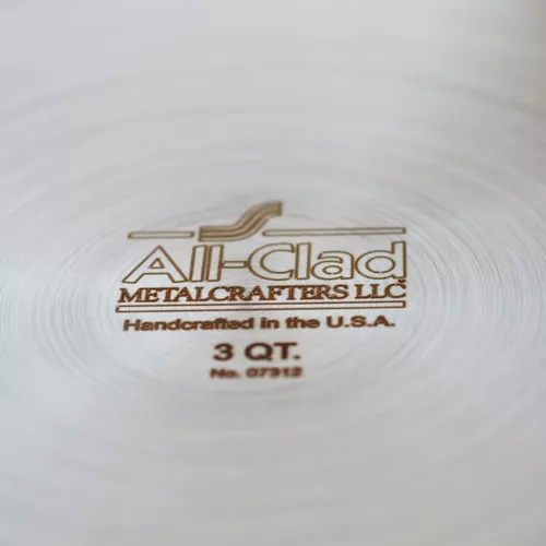 All-Clad Covered Stainless Steel Saut&#233; Pan, 3 qt.