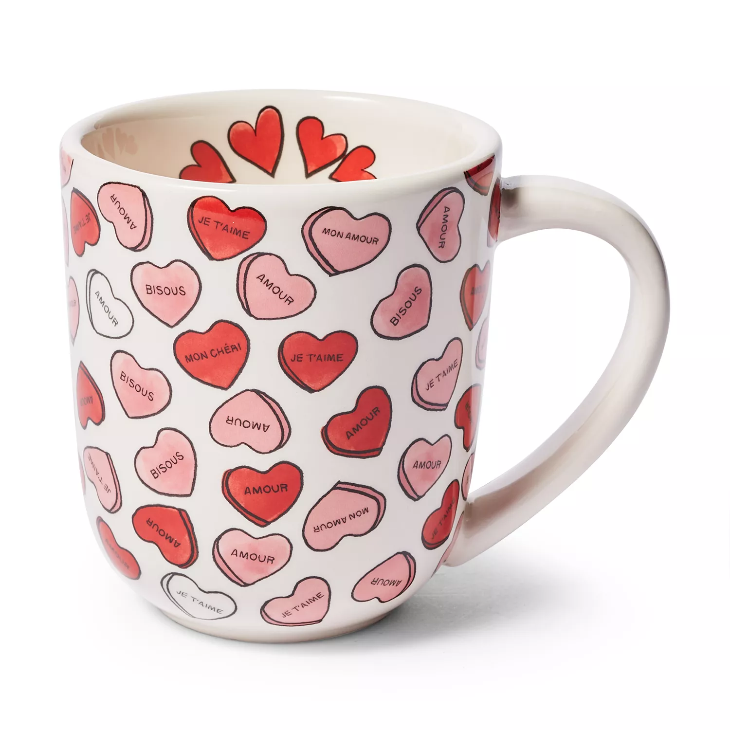 Sur La Table Valentine Hearts Mug