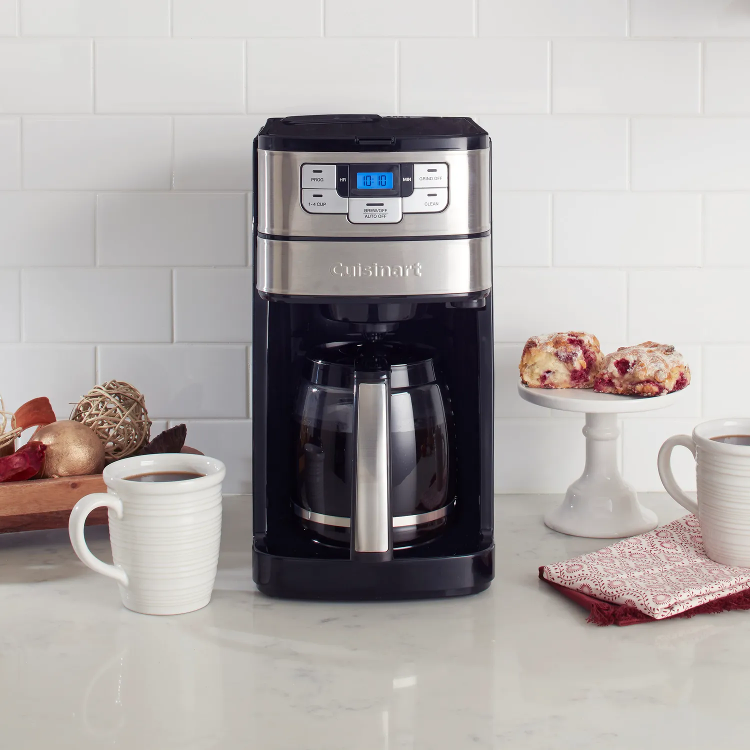Cuisinart Automatic Grind & Brew 12-Cup Coffee Maker
