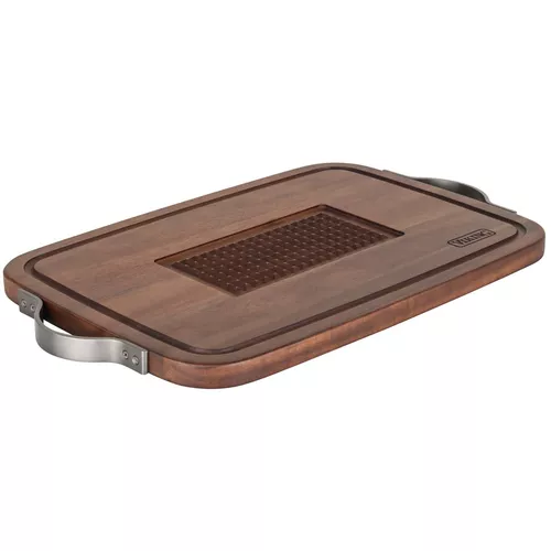 Viking Acacia Wood XL Carving Board with Juice Groove