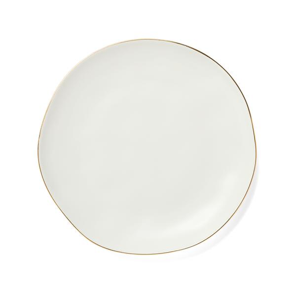 Sur La Table Gold Rimmed Salad Plate