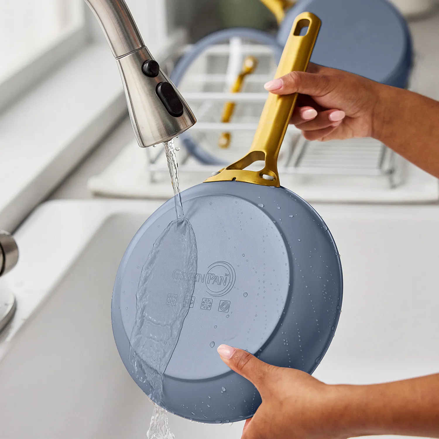 GreenPan Reserve Pro Skillets, Set of 2
