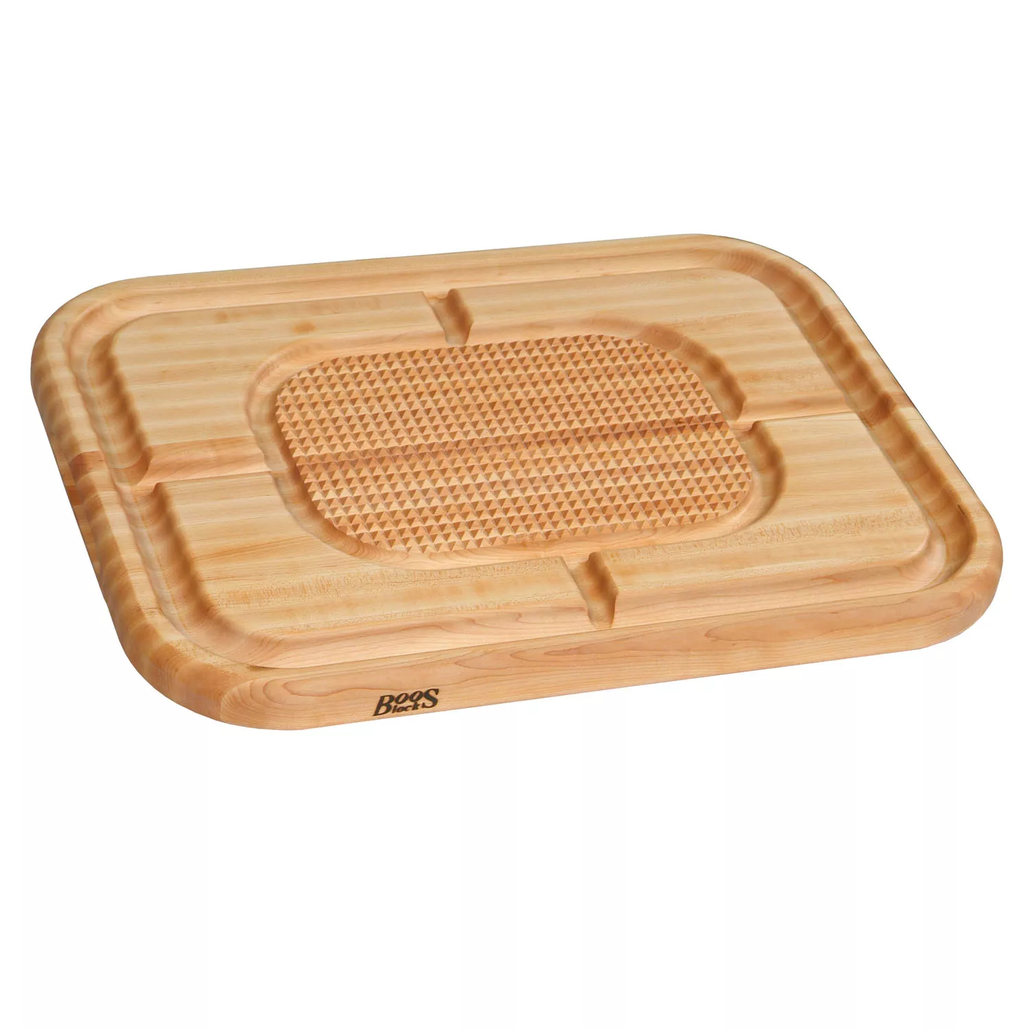John Boos Maple Edge-Grain Carving Board, 24" x 18" x 1.5"