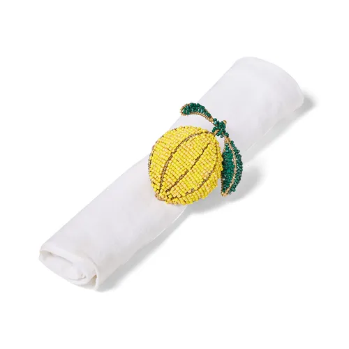 Sur La Table Citrus Bloom Lemon Napkin Ring
