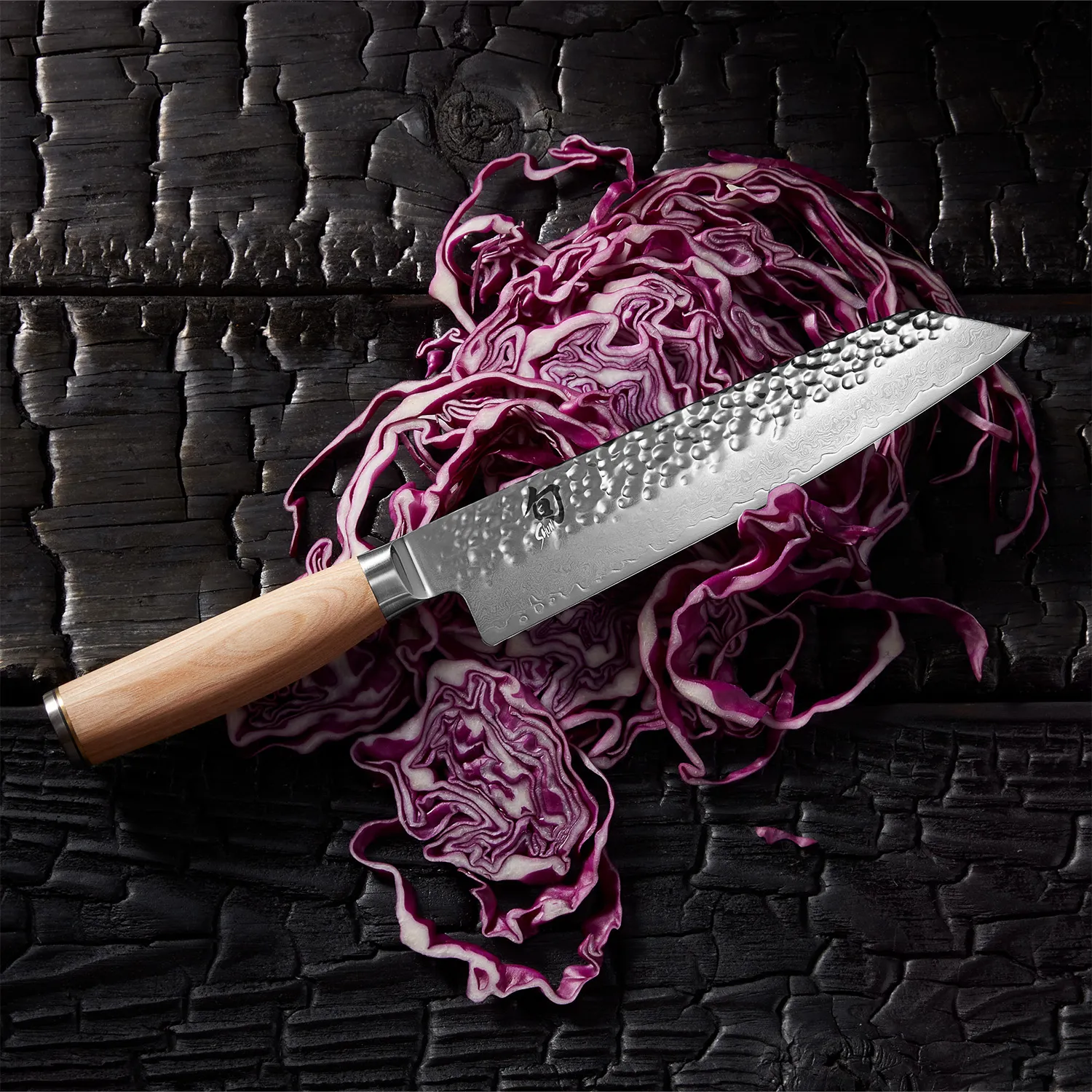 Shun Premier Blonde Kiritsuke Knife, 8"