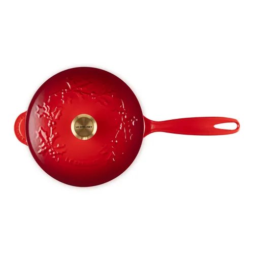 Le Creuset Holly Traditional Saucier, 2.25 qt.