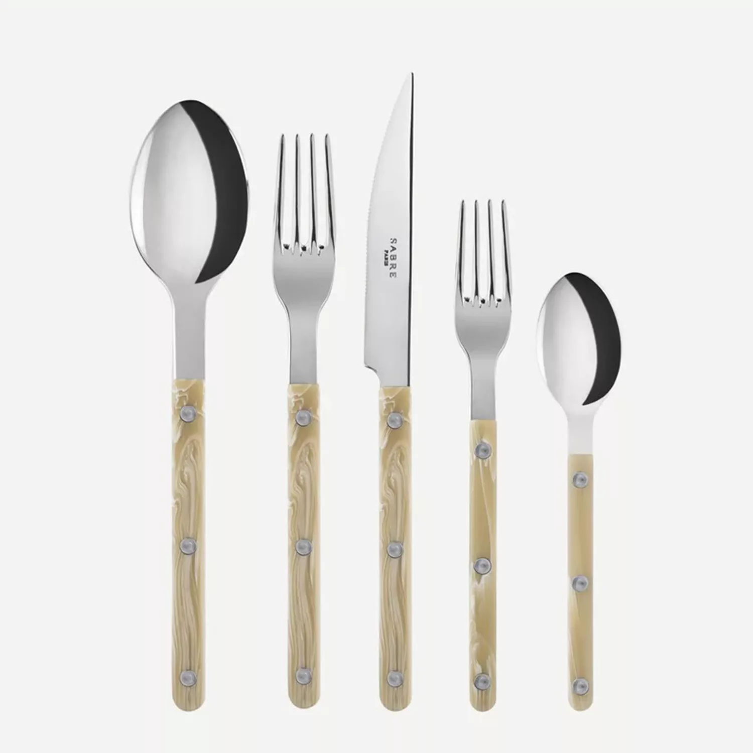 Sabre Bistrot 5-Piece Flatware Set | Sur La Table