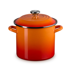 Le Creuset Enameled Steel Stockpot with Stainless Steel Knob, 8 qt.
