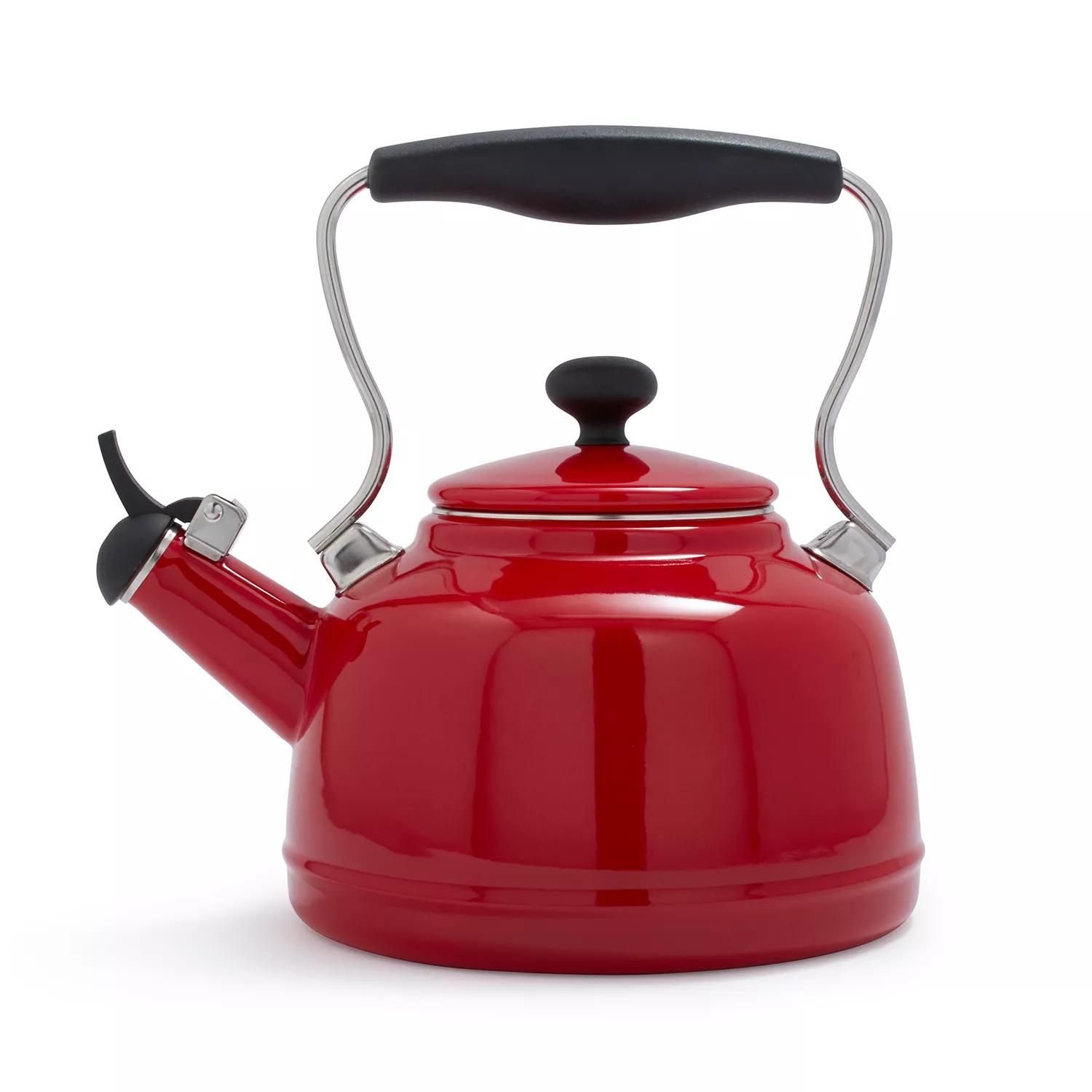 KitchenAid Red Whistling 2qt Teapot Tea Kettle
