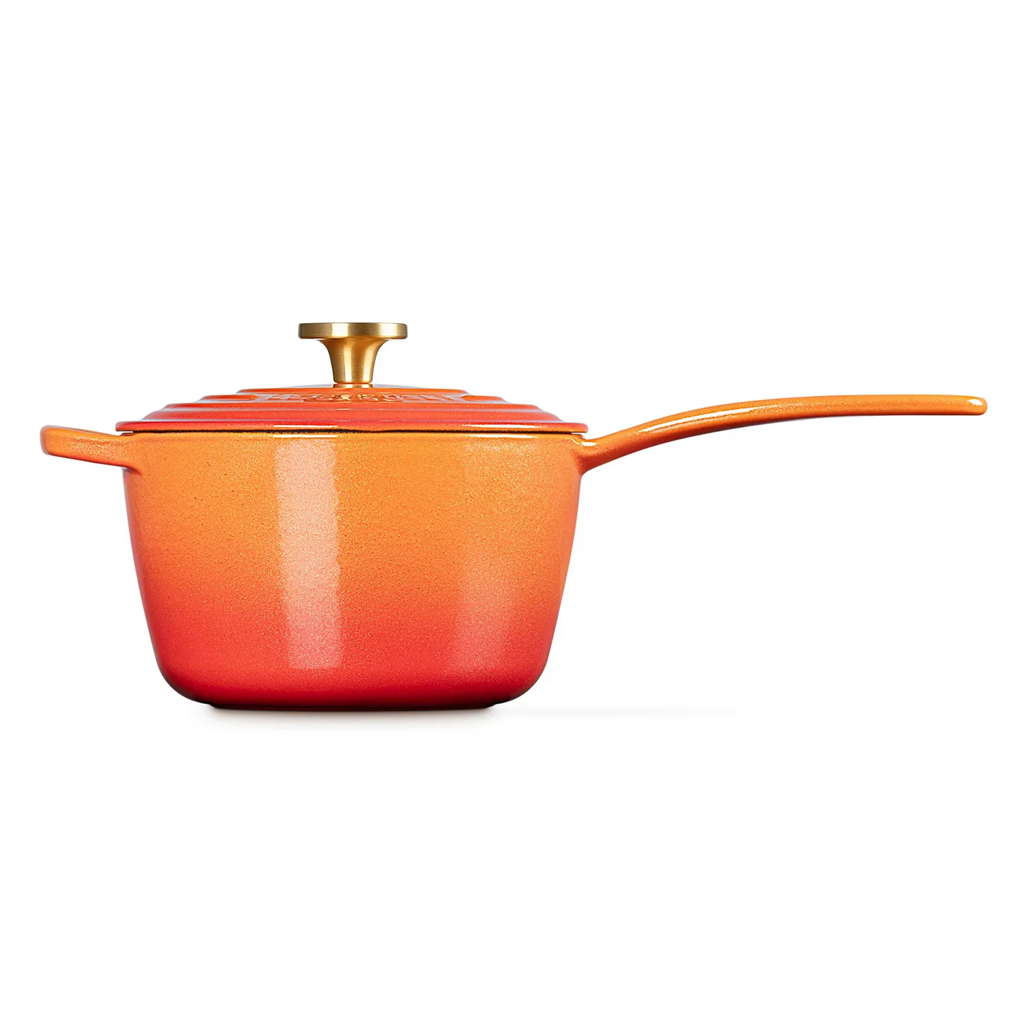 Le Creuset Signature Flamme Dorée Saucepan, 2.25 qt.
