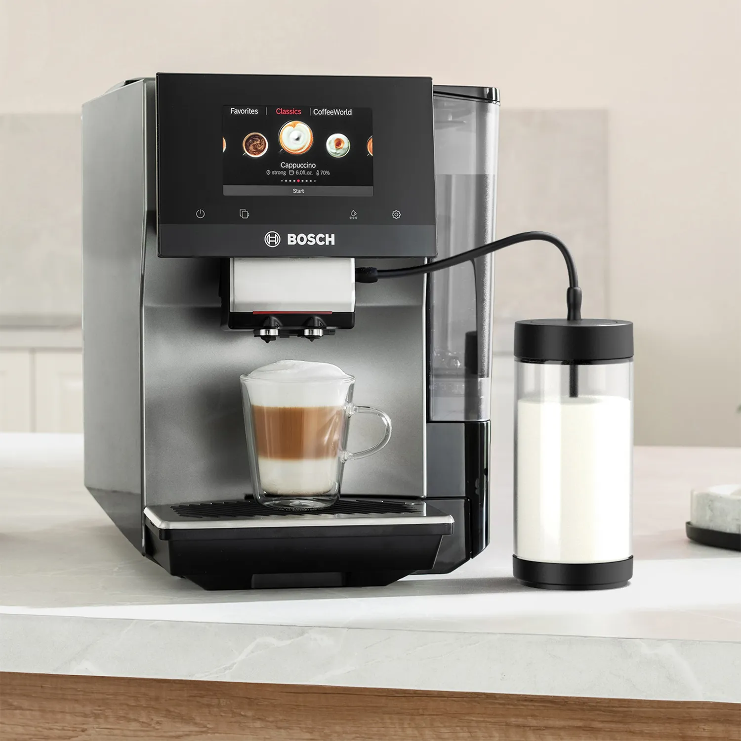 Bosch 800 Series Glass Milk Container