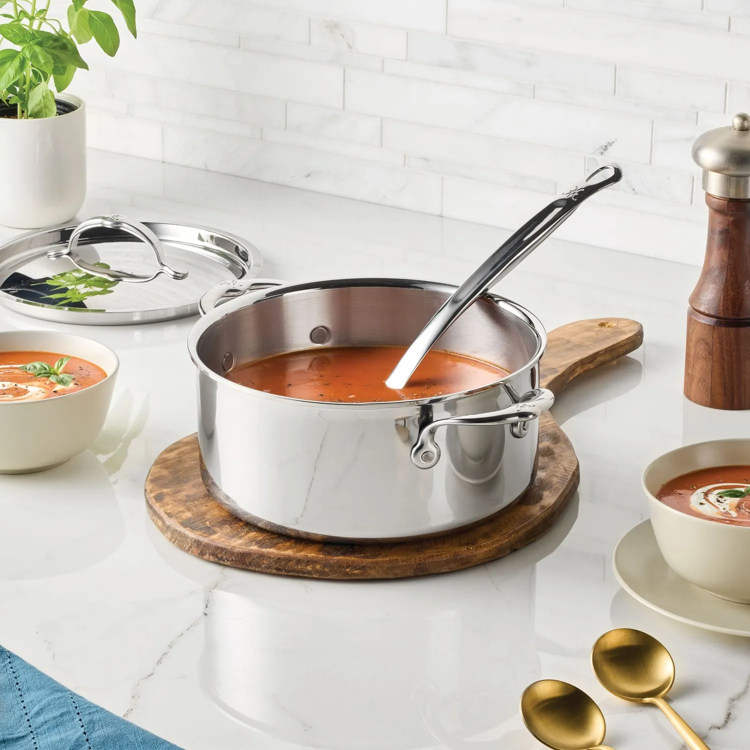 Hestan ProBond Luxe Stainless Steel Soup Pot