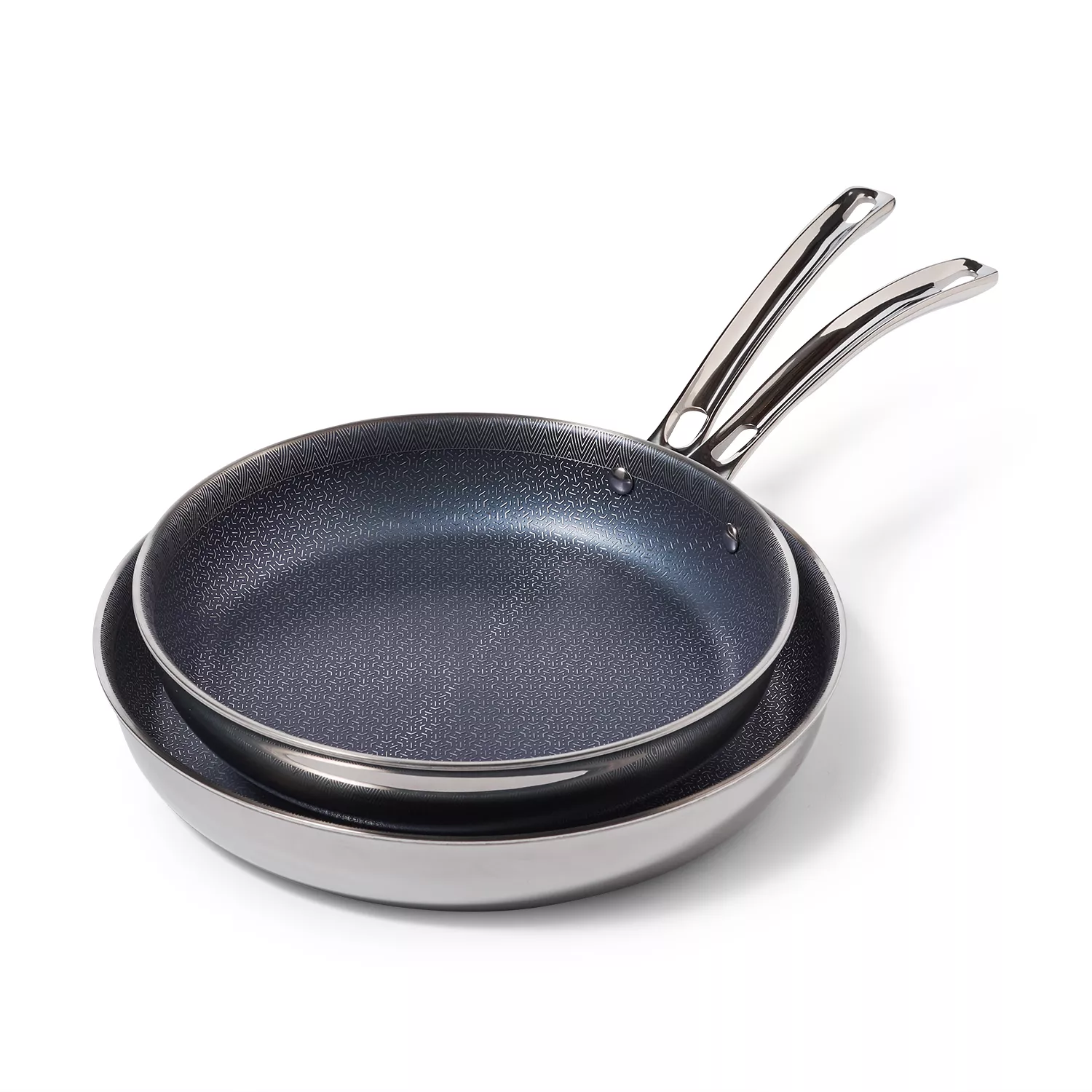 Viking 3-Ply 2-Piece Stainless Steel Nonstick Fry Pan Set