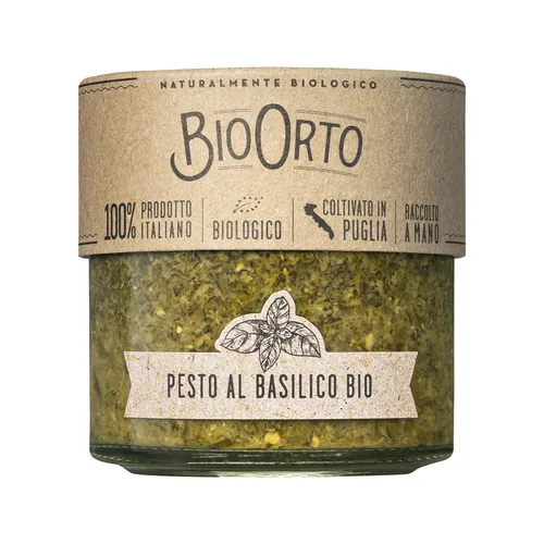 Bio Orto Organic Basil Pesto