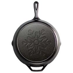 Lodge Seasoned Cast Iron Snowflake Skillet, 12" Best cast iron